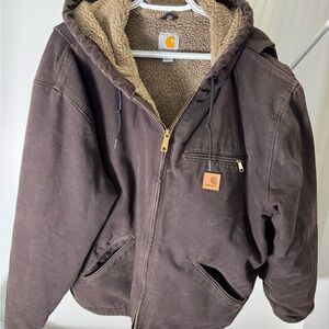 Carhartt Dark Gray Zip-Up Jacket